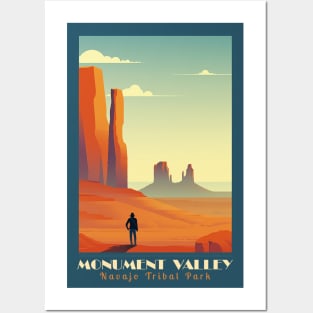 Monument Valley National Park Travel Poster Posters and Art